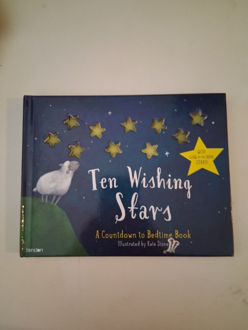 Ten Wishing Stars Countdown Bedtime Children's Picture Book